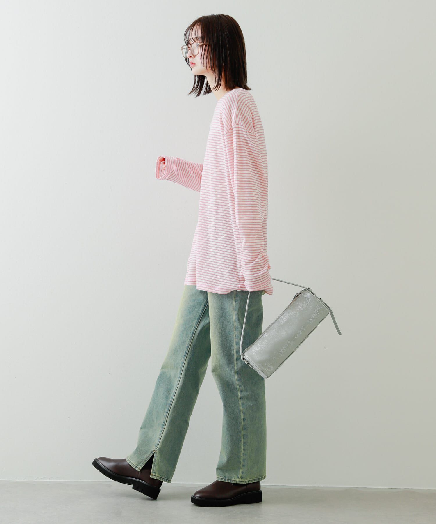 SENSE OF PLACE by URBAN RESEARCH「ハクプリントドラムバッグ」|ハンドバッグ|