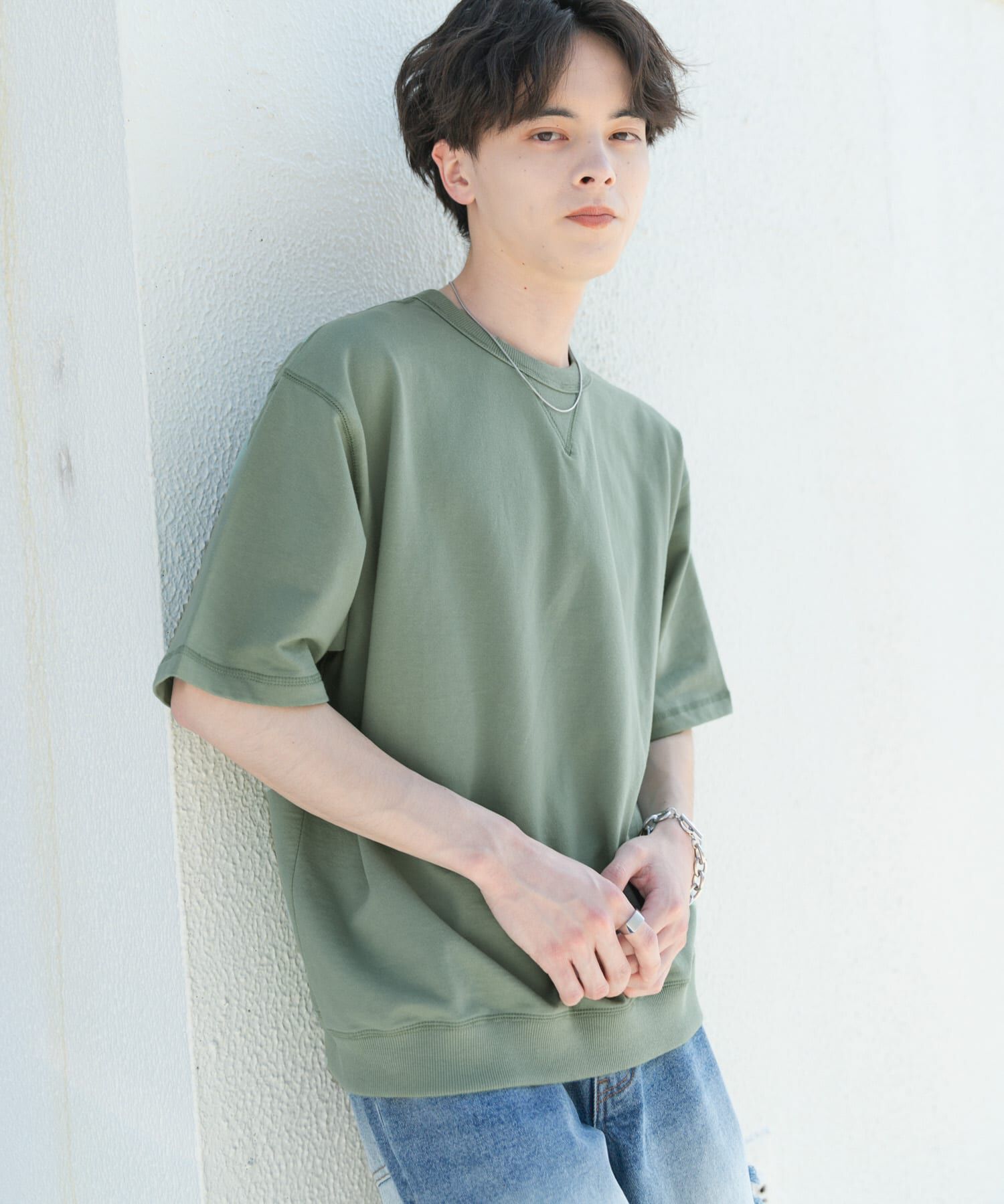 SENSE OF PLACE by URBAN RESEARCH「ライトスウェットショートスリーブTシャツ」|Tシャツ・カットソー|