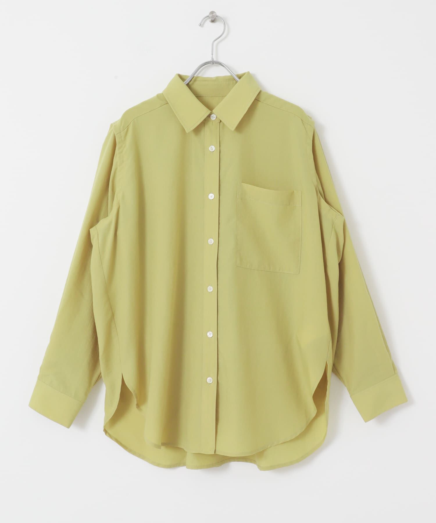 SENSE OF PLACE by URBAN RESEARCH「リネンライクショルダースリットシャツ」|シャツ・ブラウス|