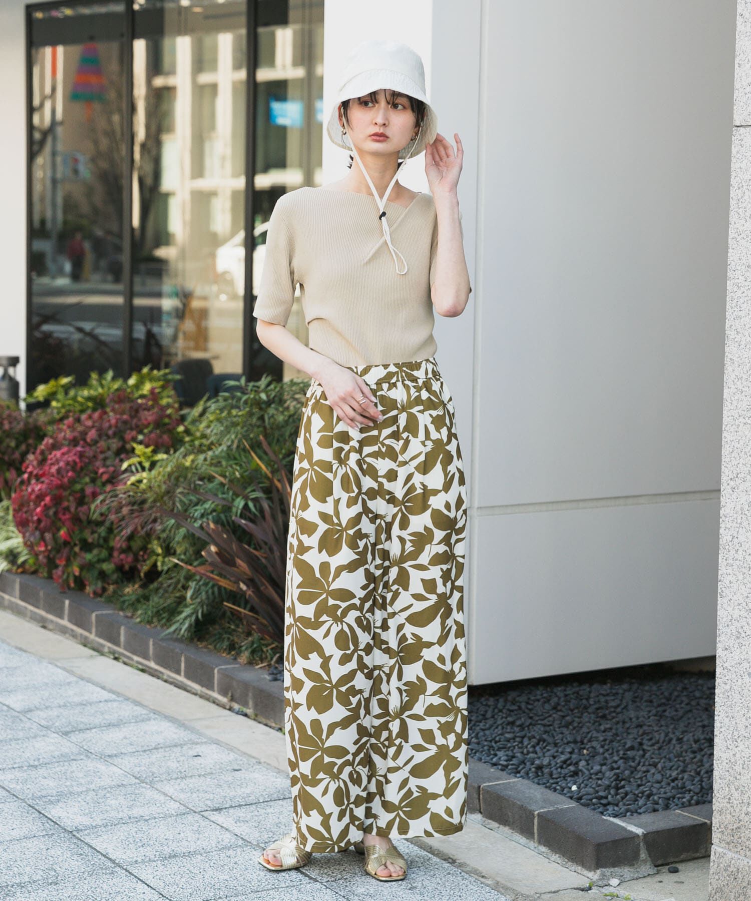 SENSE OF PLACE by URBAN RESEARCH「メタリックサンダル」|サンダル|