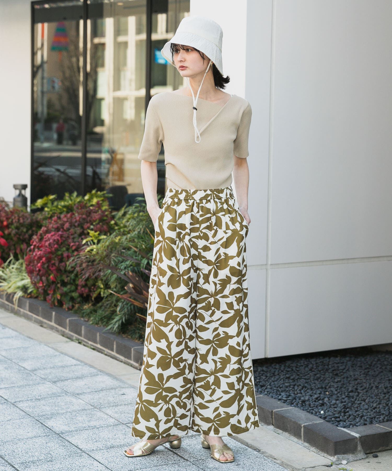 SENSE OF PLACE by URBAN RESEARCH「メタリックサンダル」|サンダル|