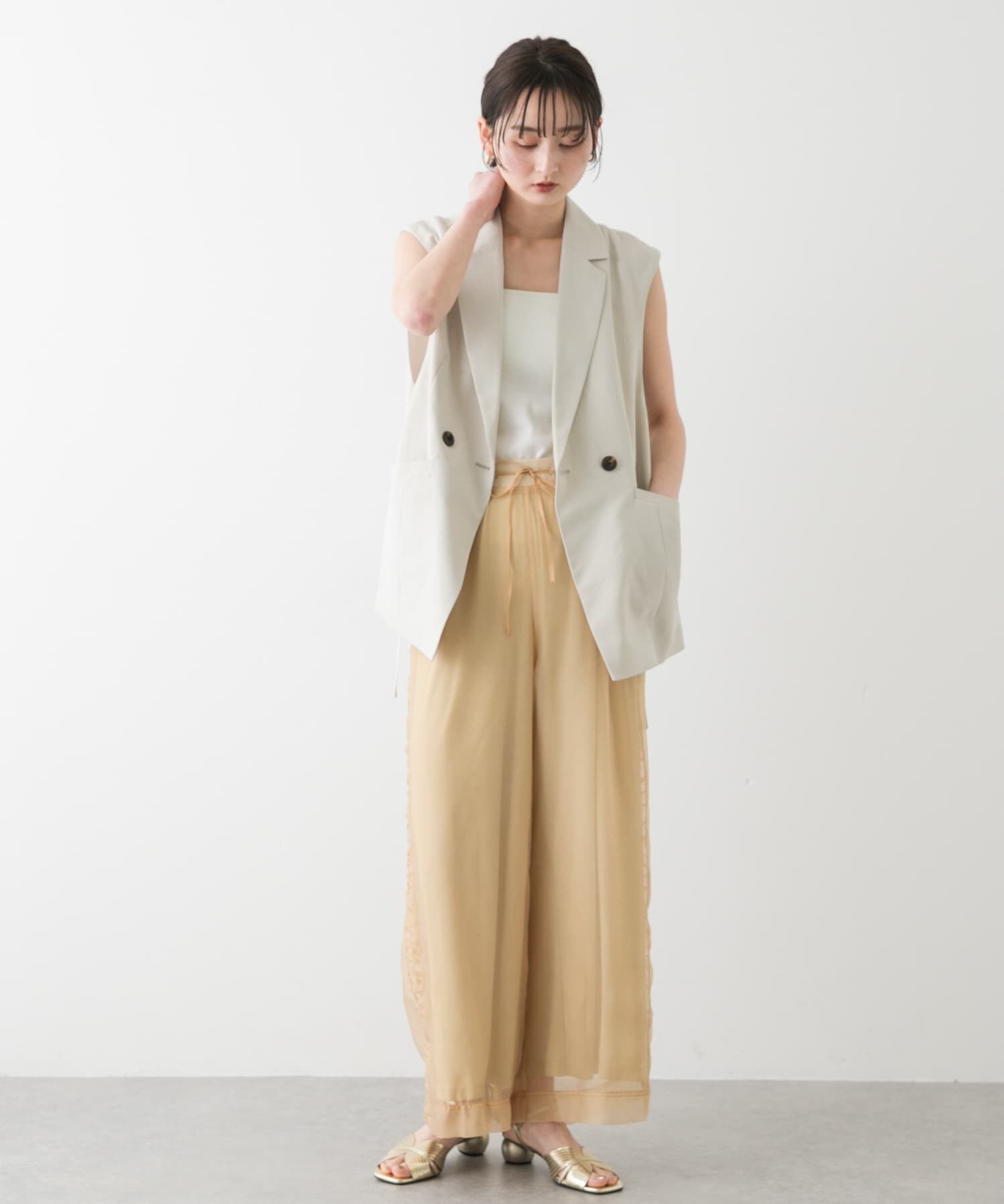 SENSE OF PLACE by URBAN RESEARCH「メタリックサンダル」|サンダル|