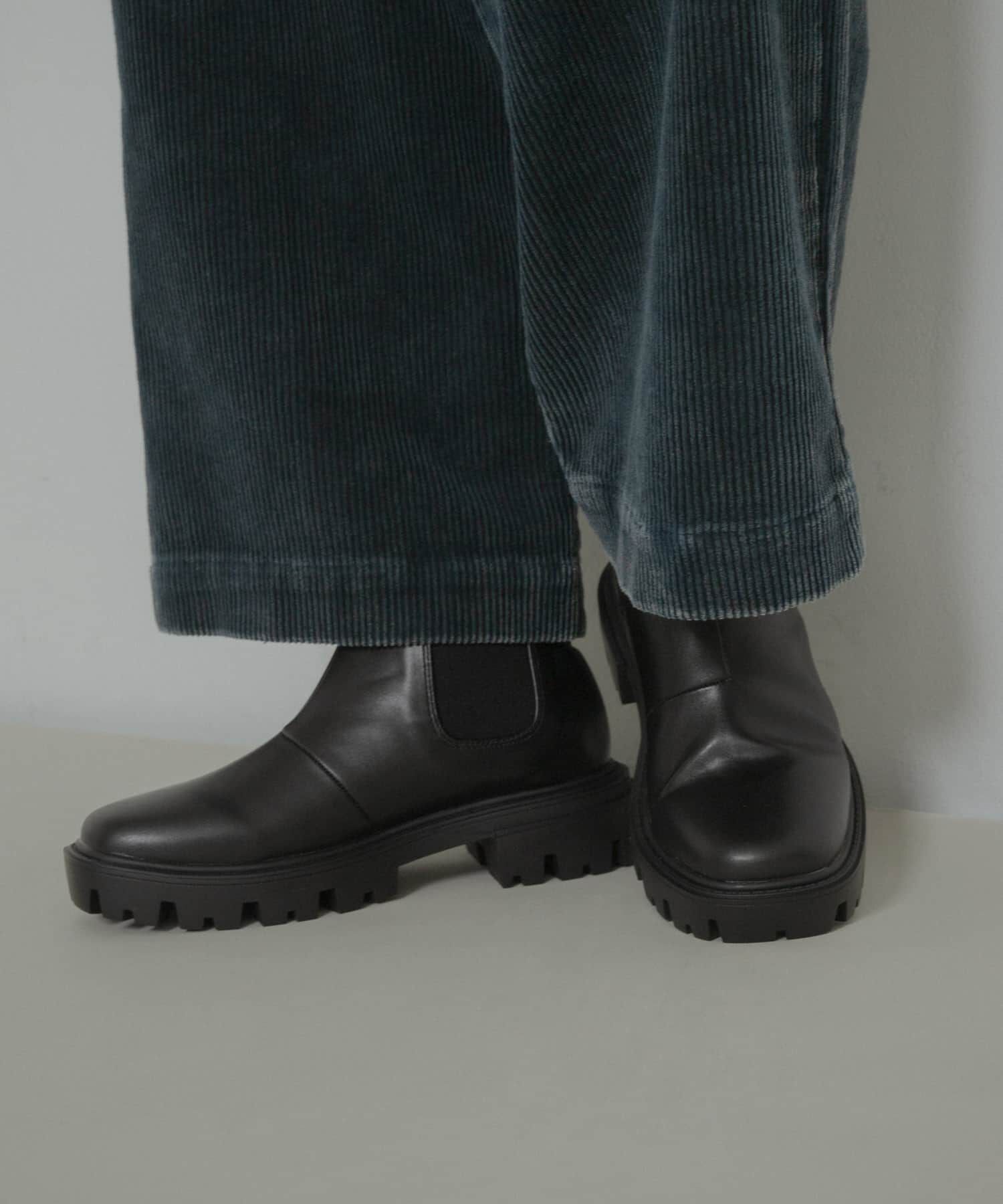 SENSE OF PLACE by URBAN RESEARCH「トラックソールサイドゴアブーツ」|ショートブーツ|