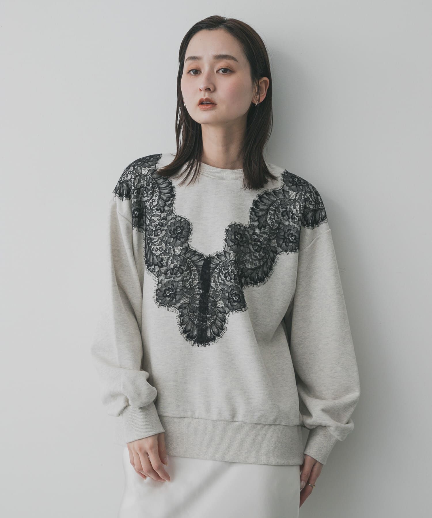 SENSE OF PLACE by URBAN RESEARCH「レースルーズスウェット」|スウェット・ジャージ|