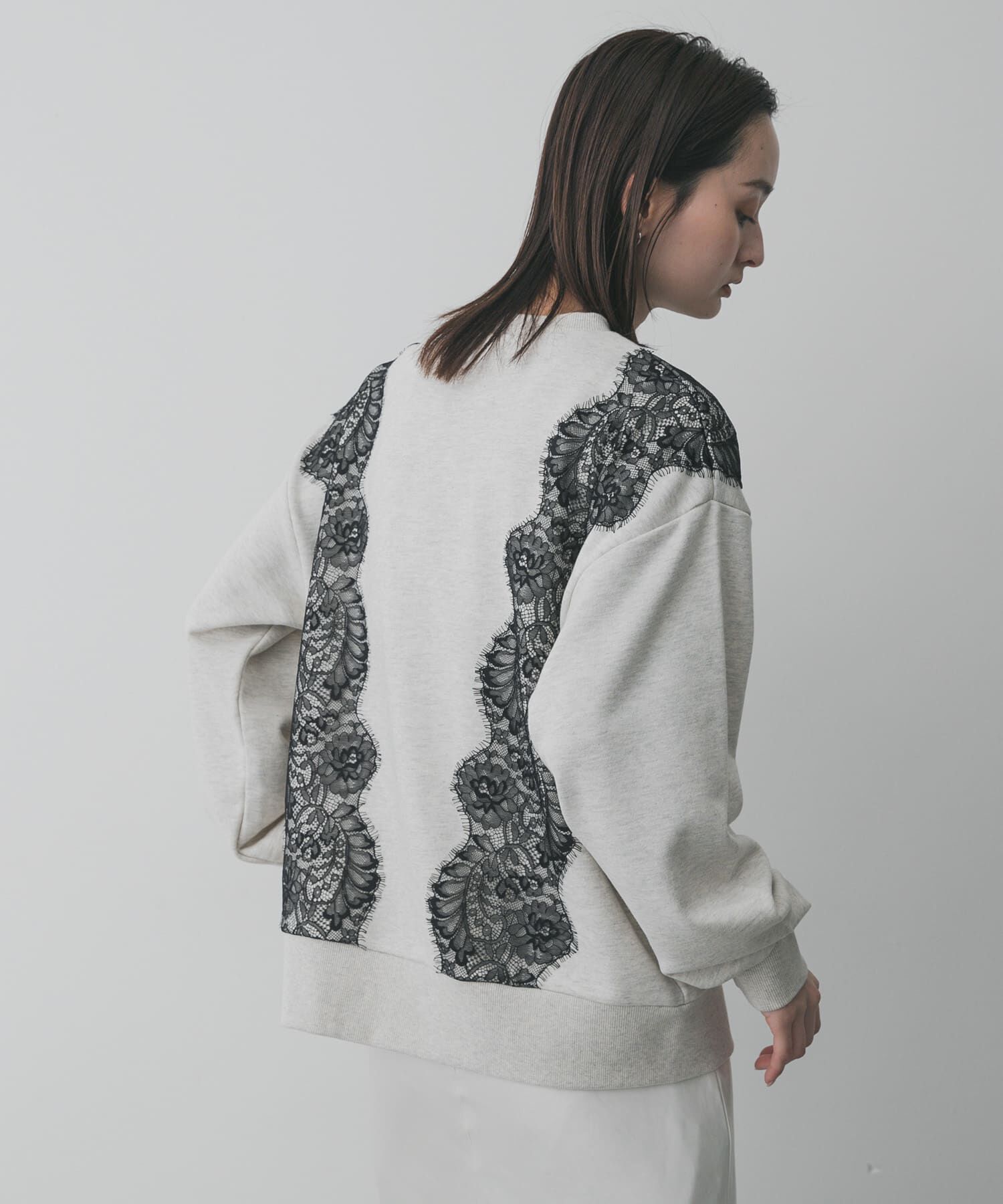 SENSE OF PLACE by URBAN RESEARCH「レースルーズスウェット」|スウェット・ジャージ|