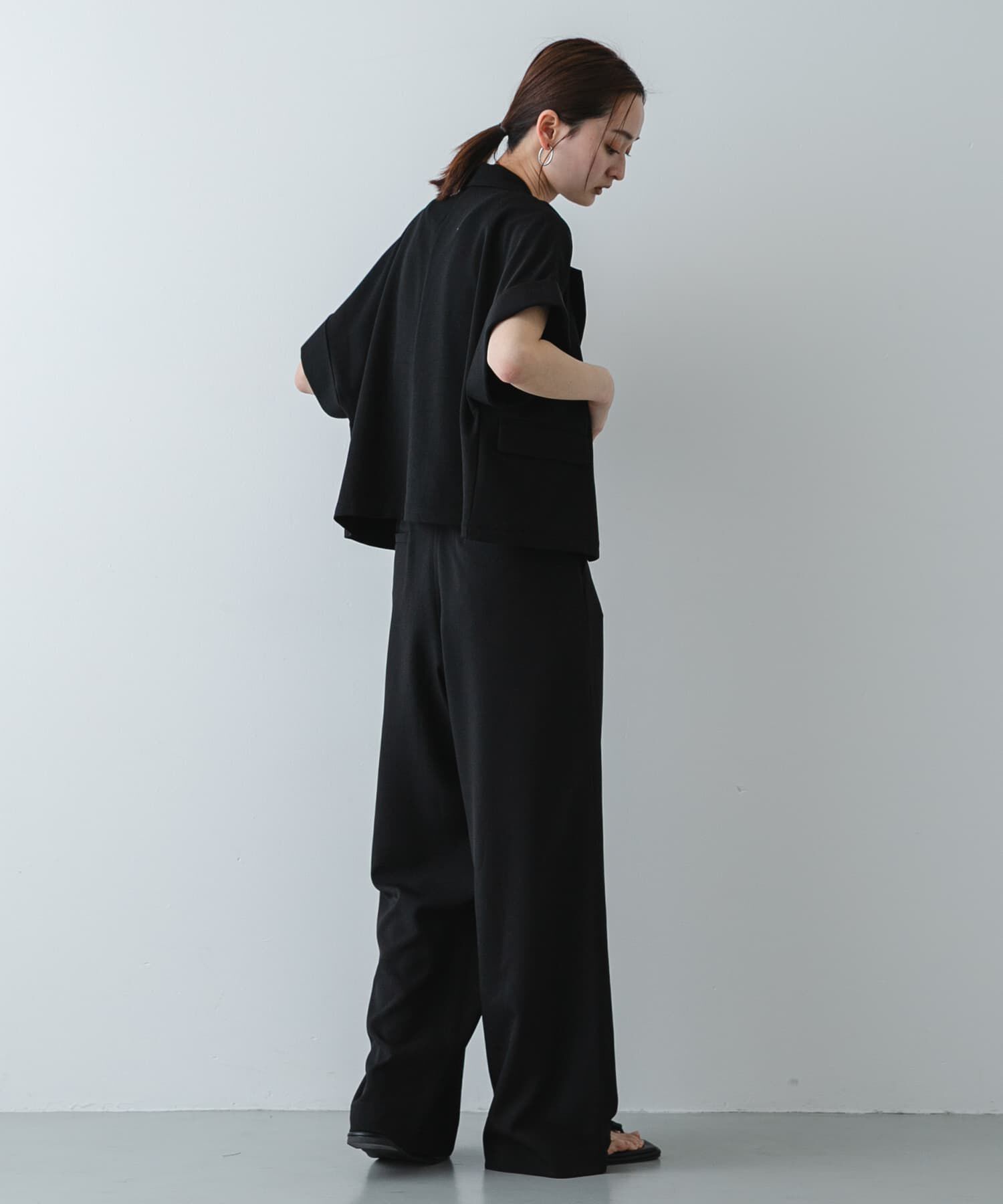 SENSE OF PLACE by URBAN RESEARCH「『イージーケア/速乾/UVカット/接触冷感』ツータックルーズスラックス」|その他|