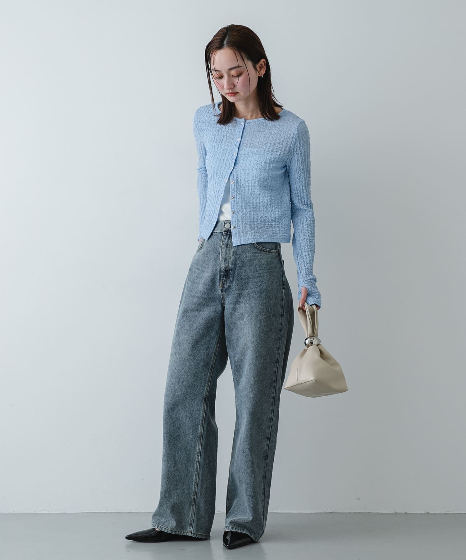 SENSE OF PLACE by URBAN RESEARCH「メタルツキキンチャクバッグ」|ハンドバッグ|