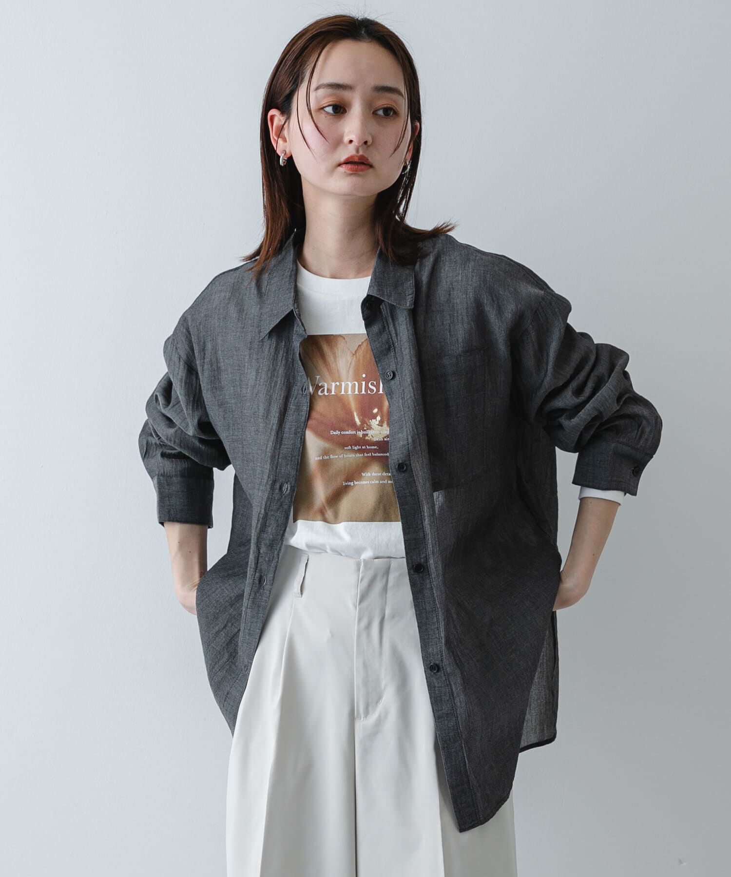 SENSE OF PLACE by URBAN RESEARCH「ポケットツキシアーデニムシャツ」|シャツ・ブラウス|