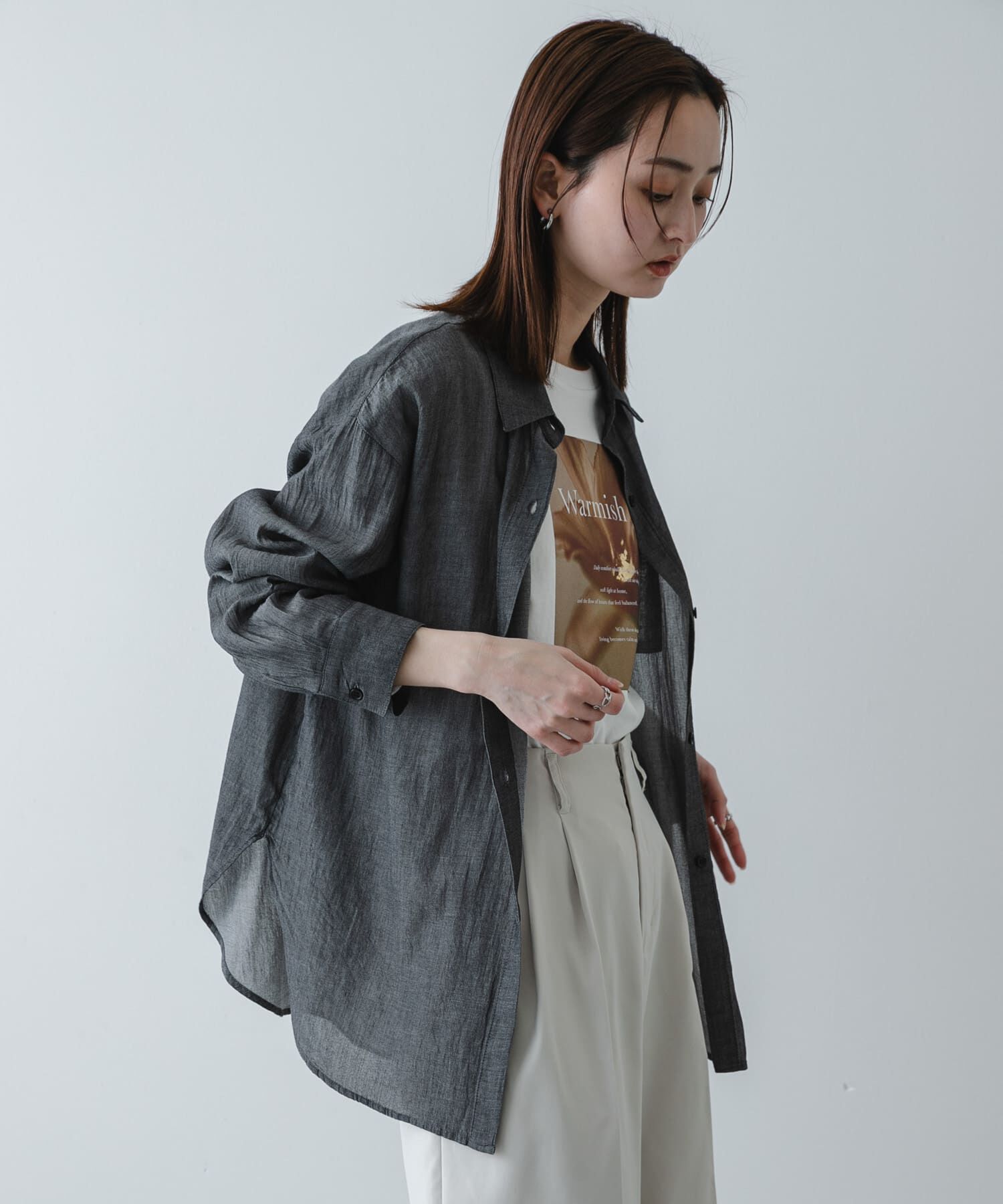 SENSE OF PLACE by URBAN RESEARCH「ポケットツキシアーデニムシャツ」|シャツ・ブラウス|