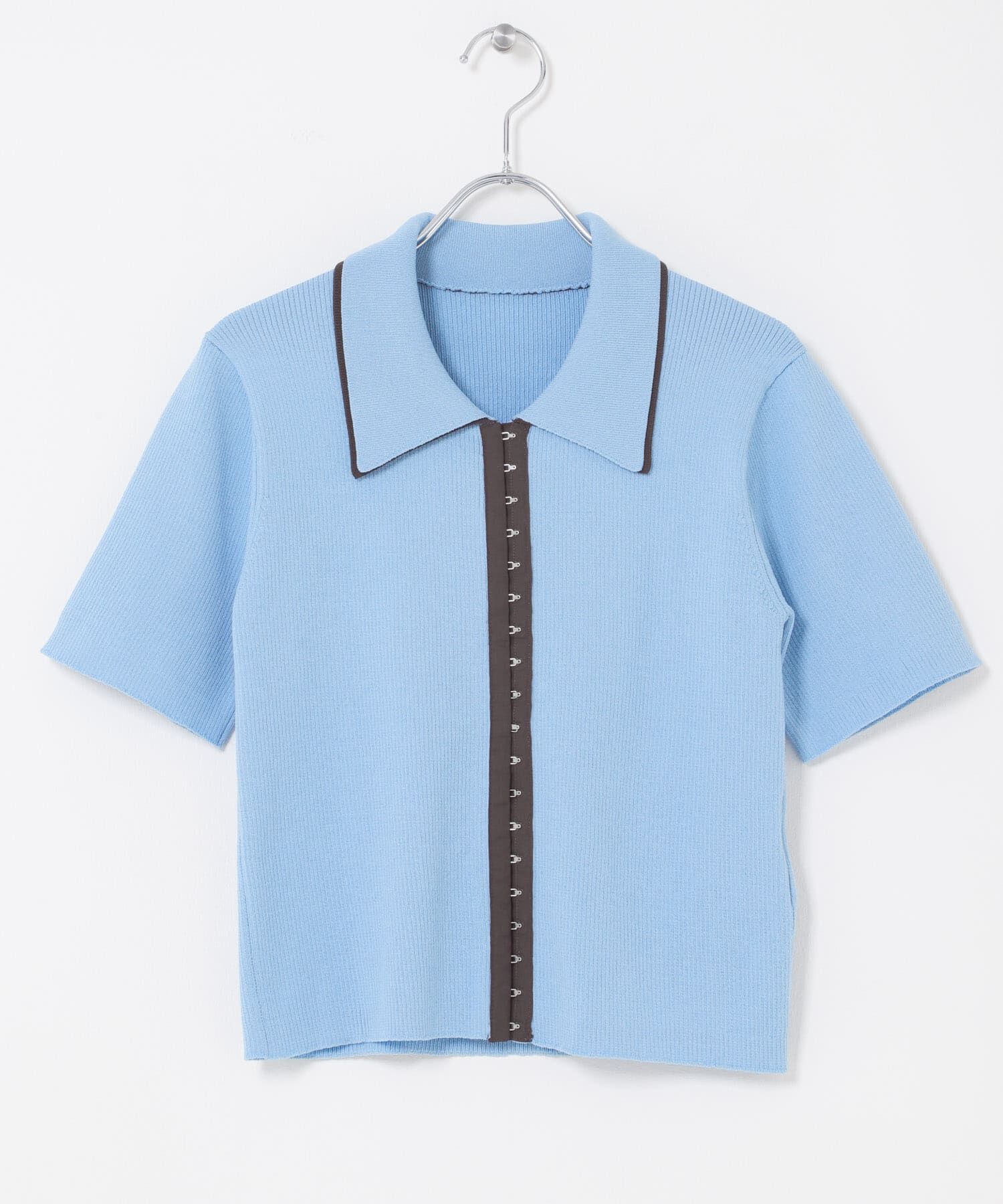 SENSE OF PLACE by URBAN RESEARCH「バイカラーエリツキホックニット」|ニット・セーター|