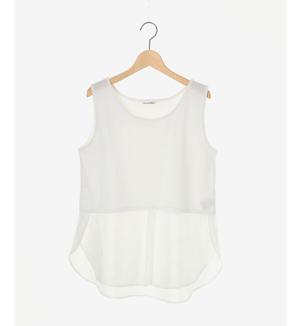 le.coeur blanc「レイヤードタンク」|タンクトップ|