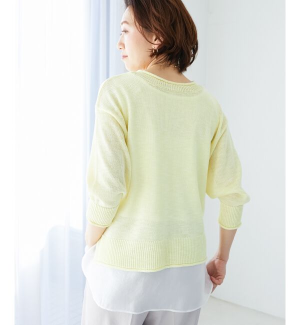 le.coeur blanc「レイヤードタンク」|タンクトップ|