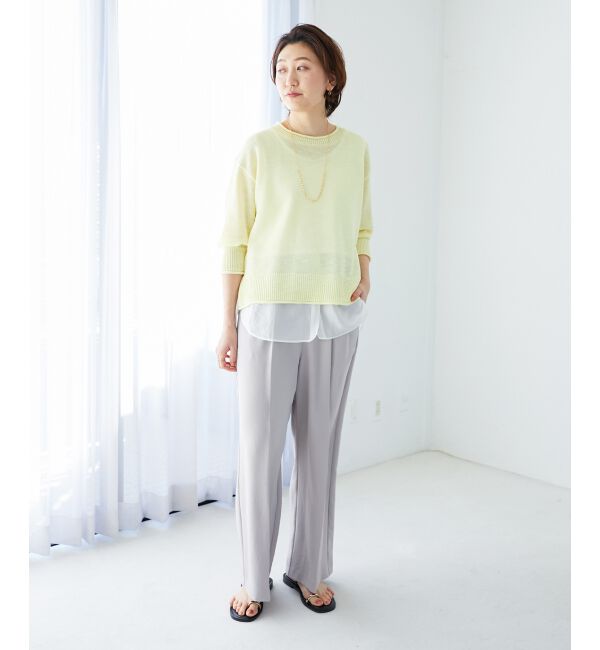 le.coeur blanc「レイヤードタンク」|タンクトップ|