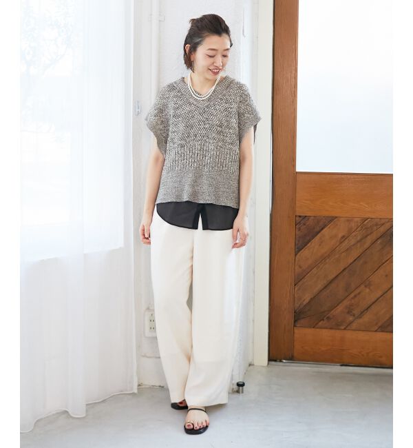 le.coeur blanc「レイヤードタンク」|タンクトップ|