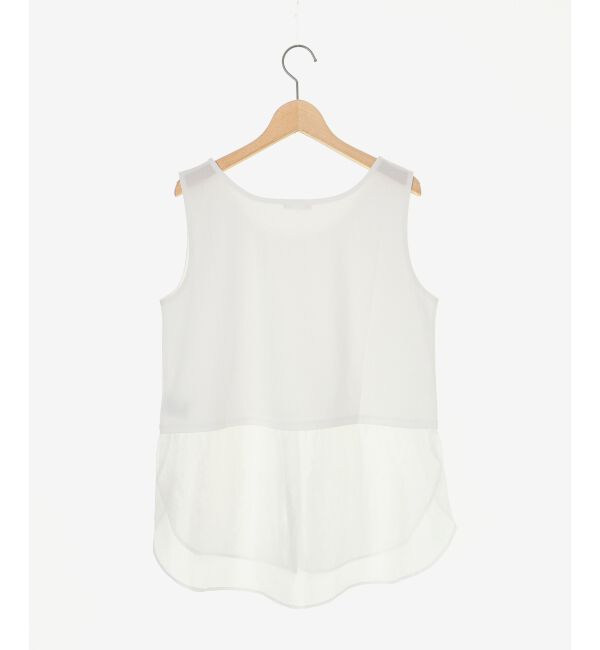 le.coeur blanc「レイヤードタンク」|タンクトップ|