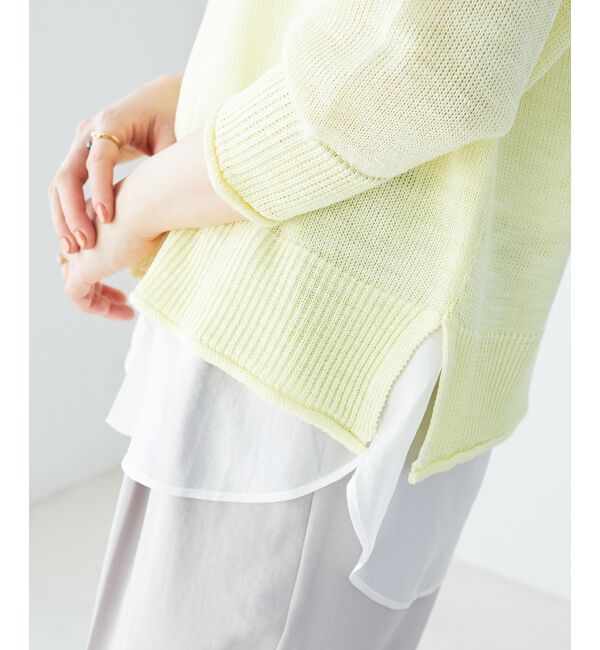 le.coeur blanc「レイヤードタンク」|タンクトップ|柄Ｂ