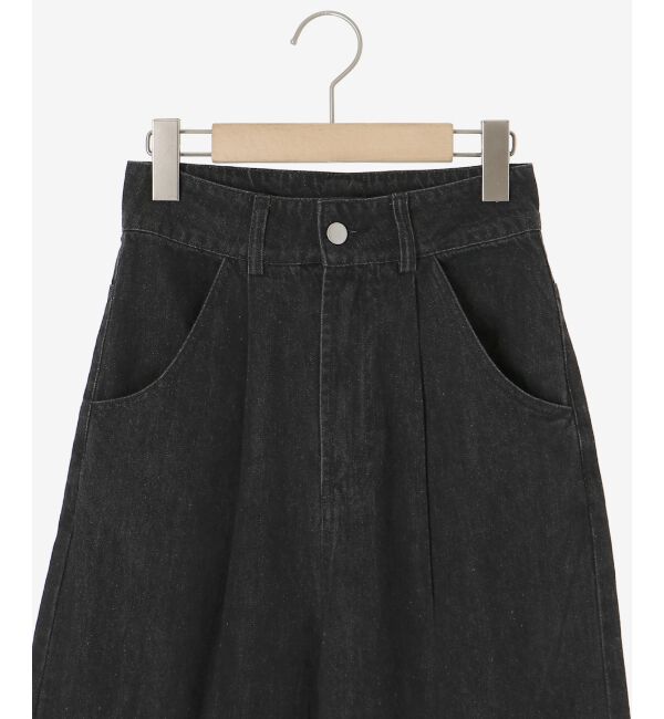  「タックワイドデニム」|デニム|
