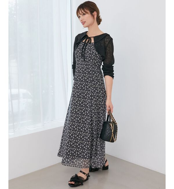  「ショートボレロセットキャミワンピース」|ワンピース|