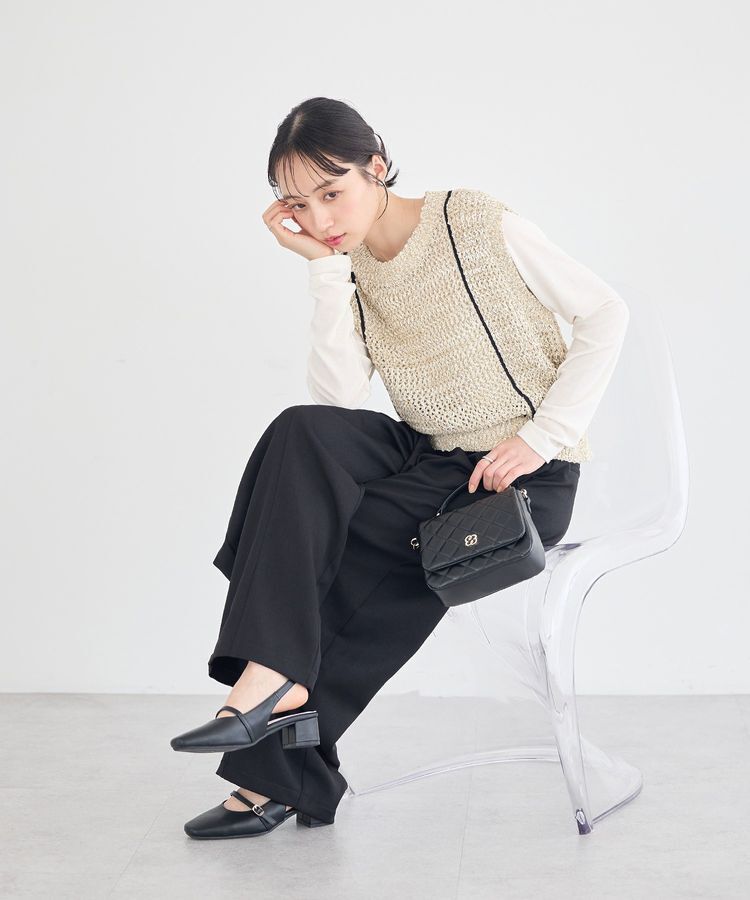 earth music&ecology「ベルトミュールパンプス」|パンプス|