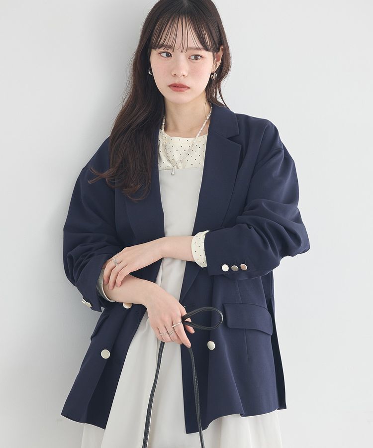 earth music&ecology「ダブルジャケット」|テーラードジャケット|