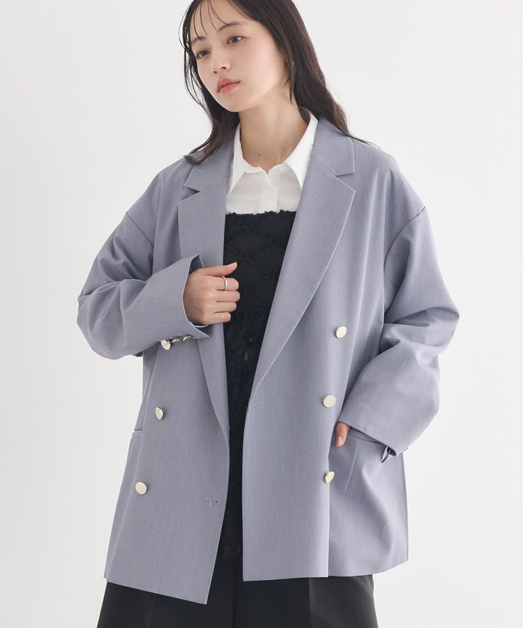 earth music&ecology「ダブルジャケット」|テーラードジャケット|