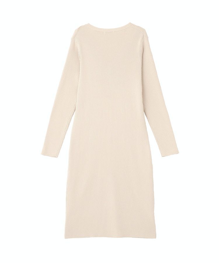 earth music&ecology「Vネックニットワンピース」|ワンピース|
