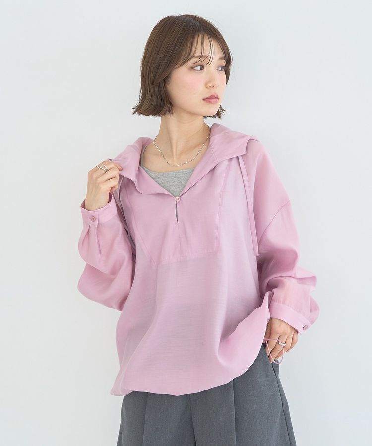 earth music&ecology「アノラックフーディ」|シャツ・ブラウス|