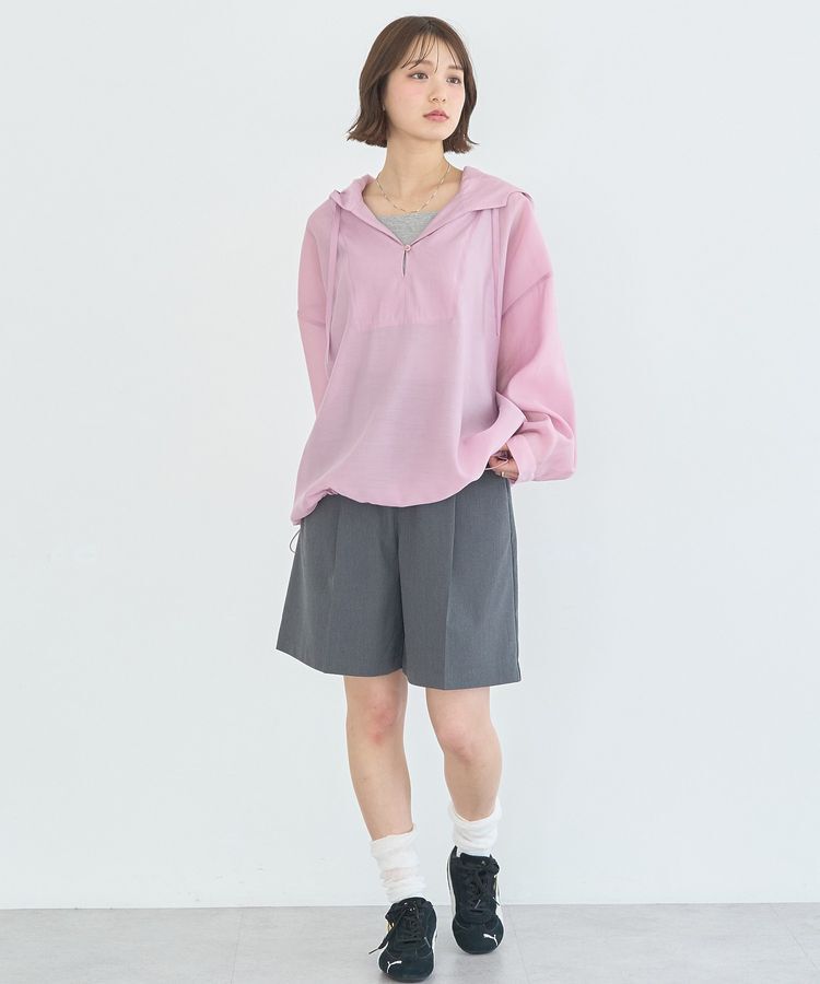 earth music&ecology「アノラックフーディ」|シャツ・ブラウス|