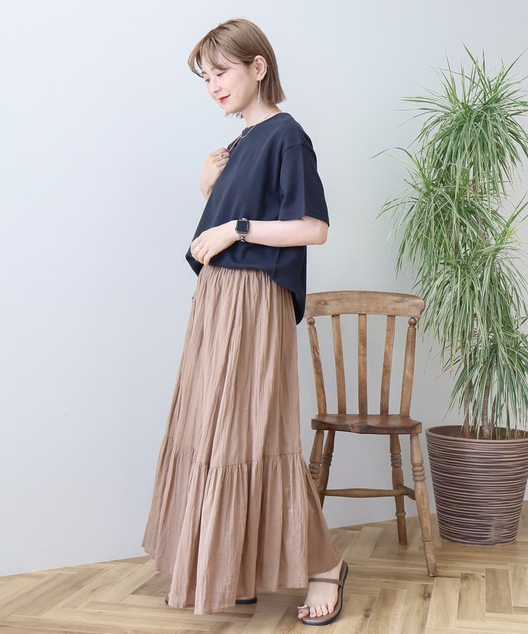 AMERICAN HOLIC「ワッフル半袖プルオーバー」|Tシャツ・カットソー|