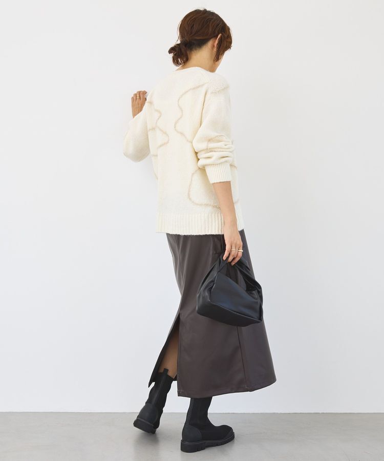 AMERICAN HOLIC「Wポケットフェイクレザースカート」|スカート|