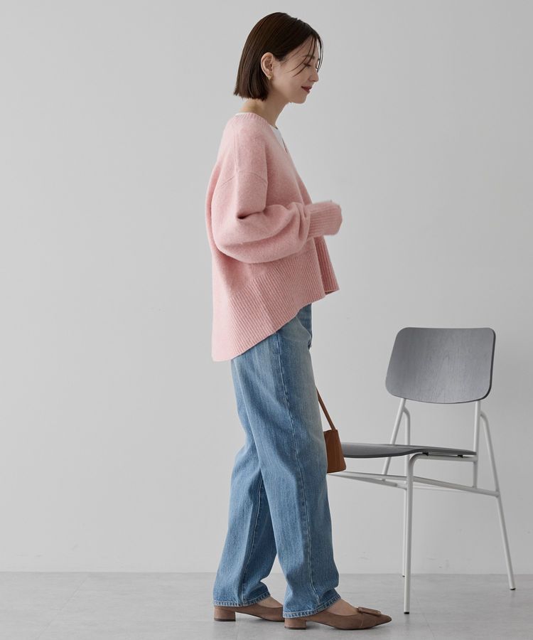 AMERICAN HOLIC「ワイドリブVネックプルオーバー」|ニット・セーター|