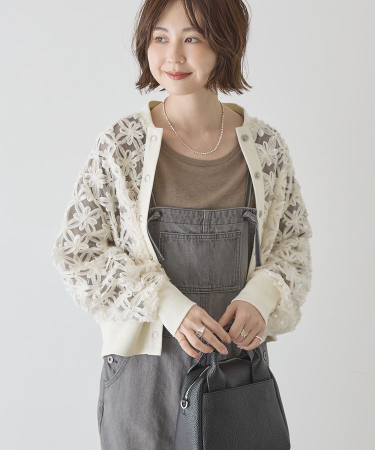 AMERICAN HOLIC「アートレースカーディガン」|カーディガン|