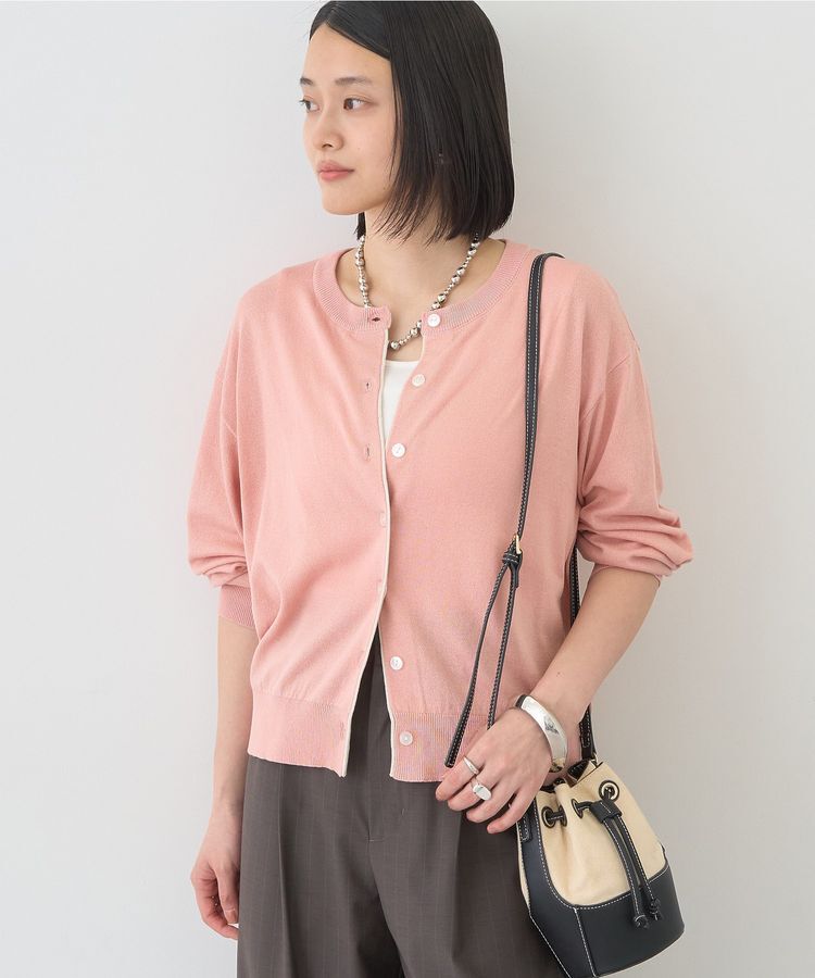 AMERICAN HOLIC「配色シアーカーディガン」|カーディガン|