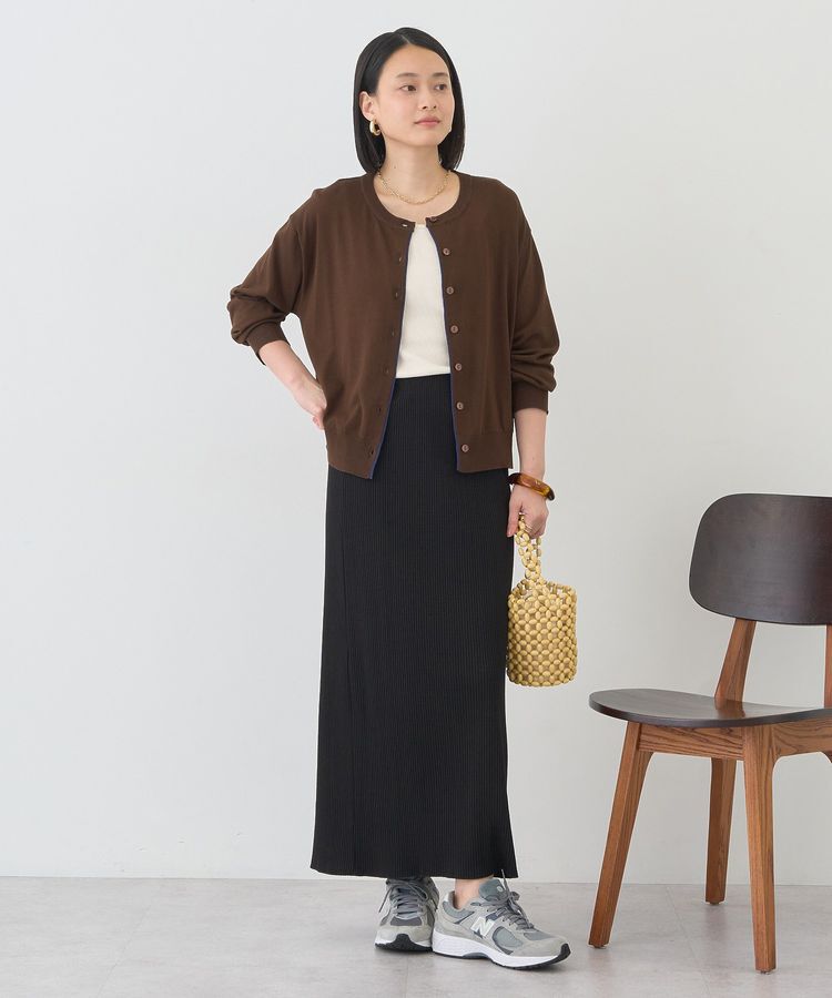 AMERICAN HOLIC「配色シアーカーディガン」|カーディガン|