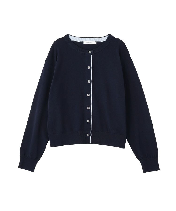 AMERICAN HOLIC「配色シアーカーディガン」|カーディガン|