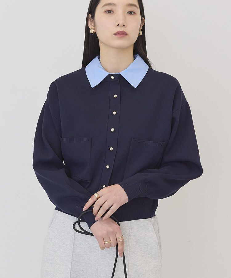 AMERICAN HOLIC「【2WAY】金ボタンカーディガン」|カーディガン|