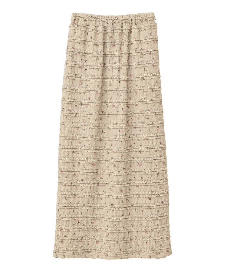 Green Parks「・SUGAR SPOON コバナレースフリルナロースカート」|タイト|