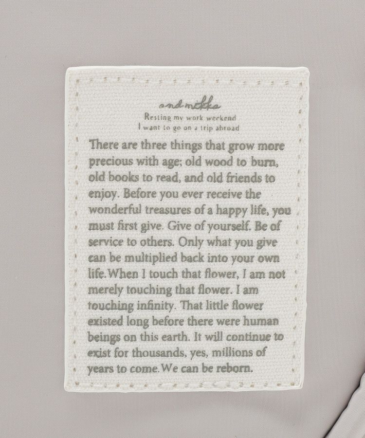 Green Parks「andmikka.10ポケットショルダーバッグ」|トートバッグ|