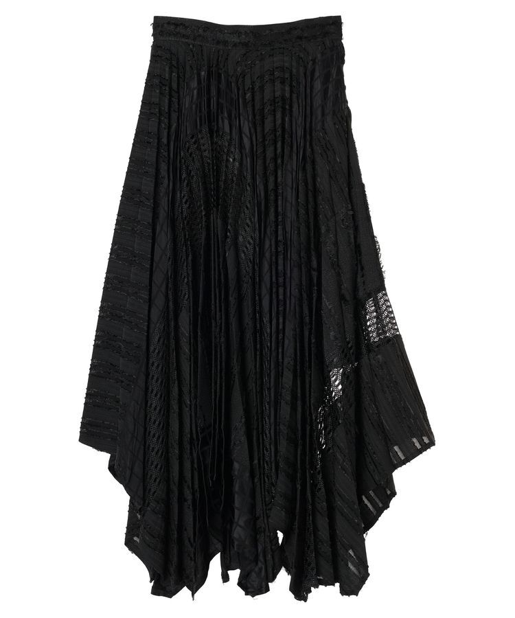 GARAGE OF GOOD CLOTHING「GOGC+ レース接ぎスカート」|スカート|