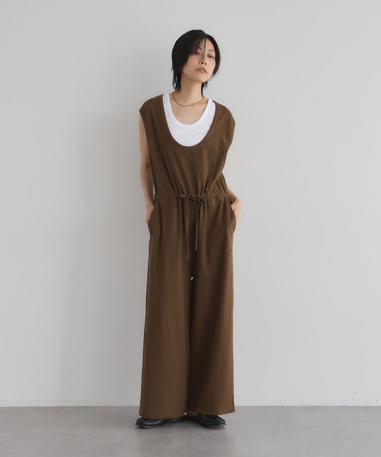 GARAGE OF GOOD CLOTHING「【日本製】Uネックオールインワン」|オールインワン|