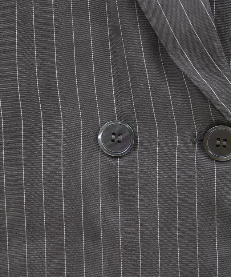 GARAGE OF GOOD CLOTHING「ストライプ半袖ジャケット」|テーラードジャケット|