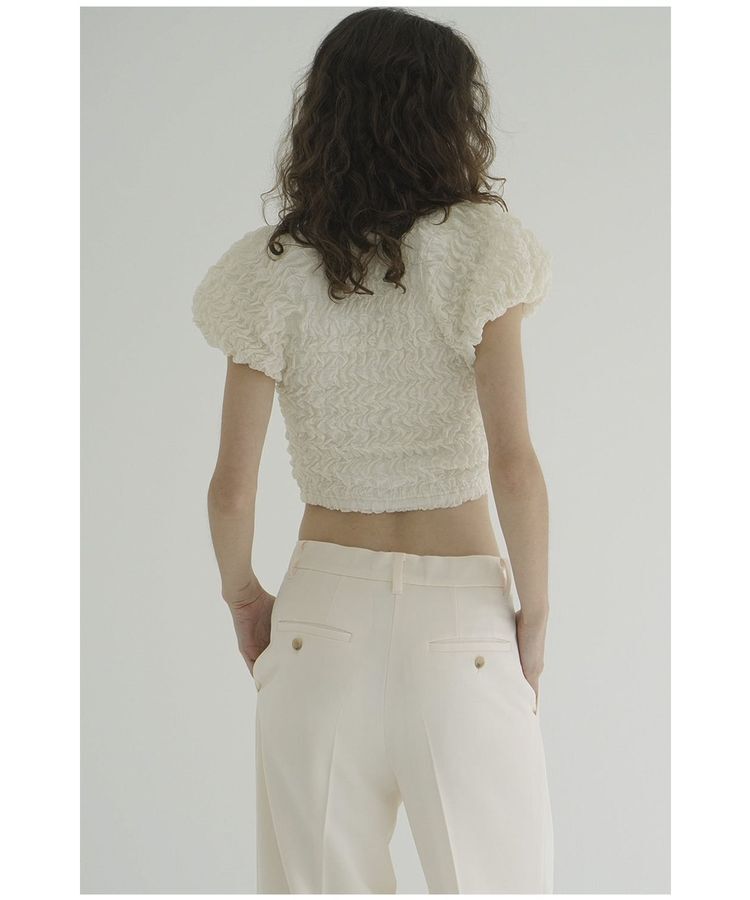 GARAGE OF GOOD CLOTHING「【CLANE】SHIRRING PUFF TOPS」|シャツ・ブラウス|