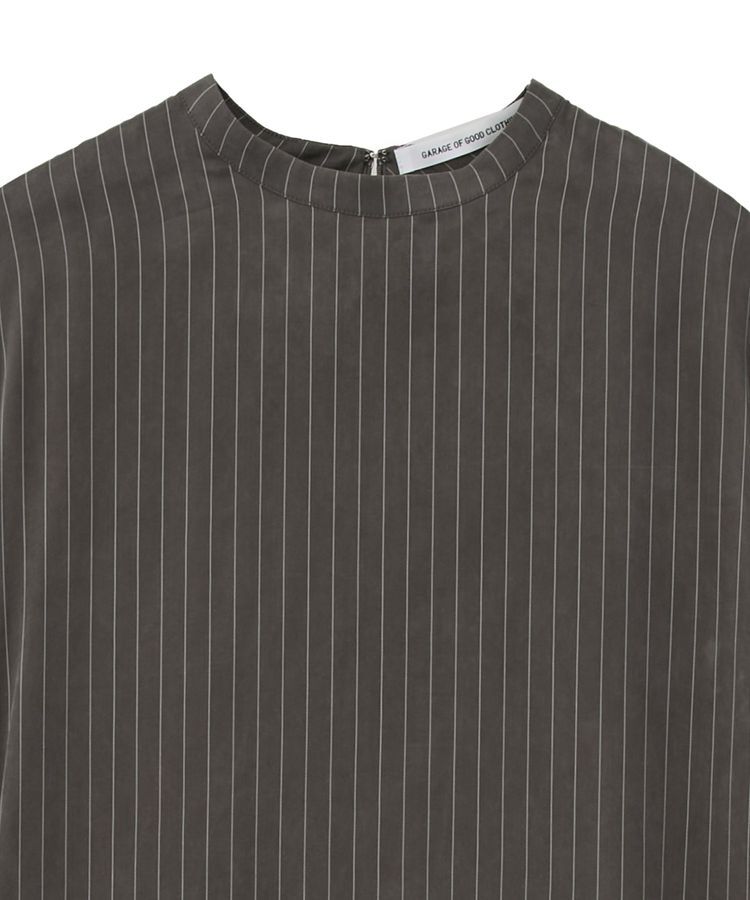 GARAGE OF GOOD CLOTHING「ストライプ半袖ワンピース」|ワンピース|