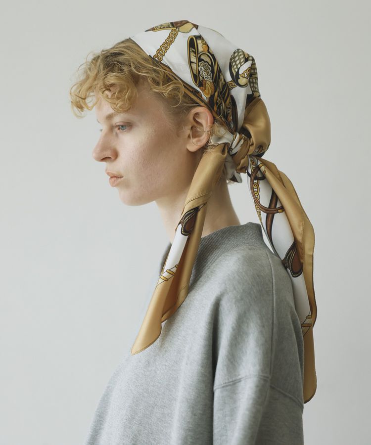 GARAGE OF GOOD CLOTHING「大判　雑貨柄スカーフ」|バンダナ・スカーフ|