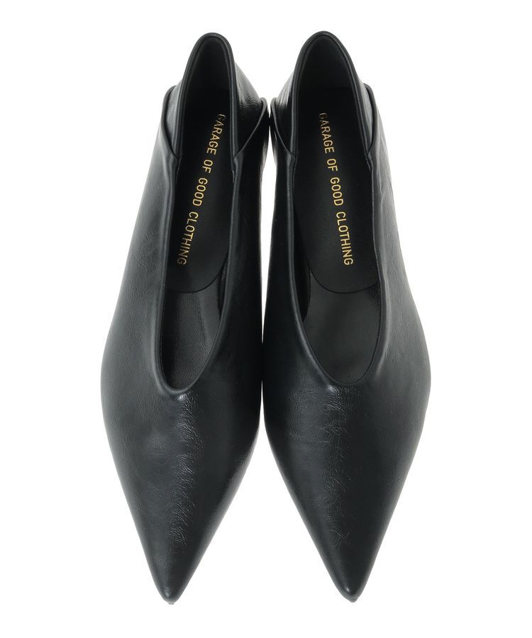 GARAGE OF GOOD CLOTHING「Vカットポインテッドトゥパンプス」|パンプス|