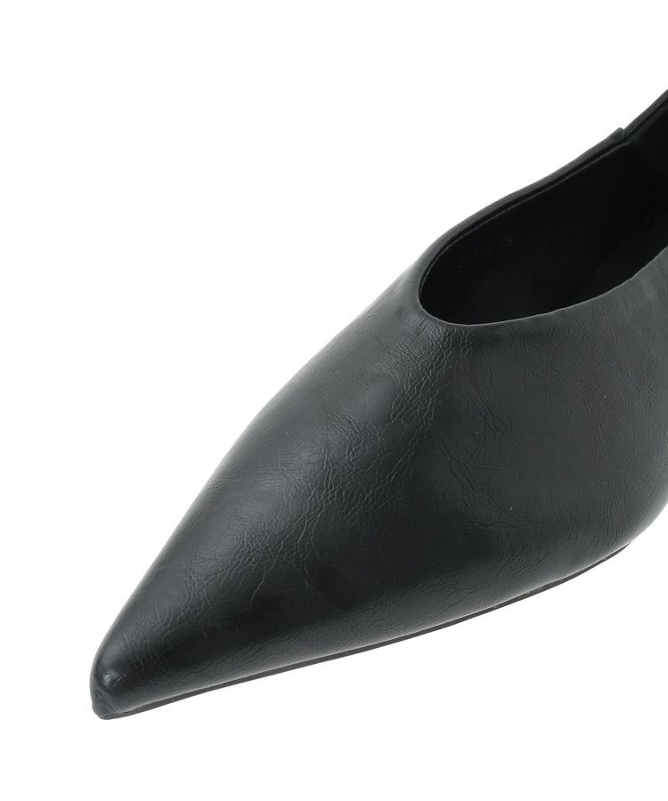 GARAGE OF GOOD CLOTHING「Vカットポインテッドトゥパンプス」|パンプス|