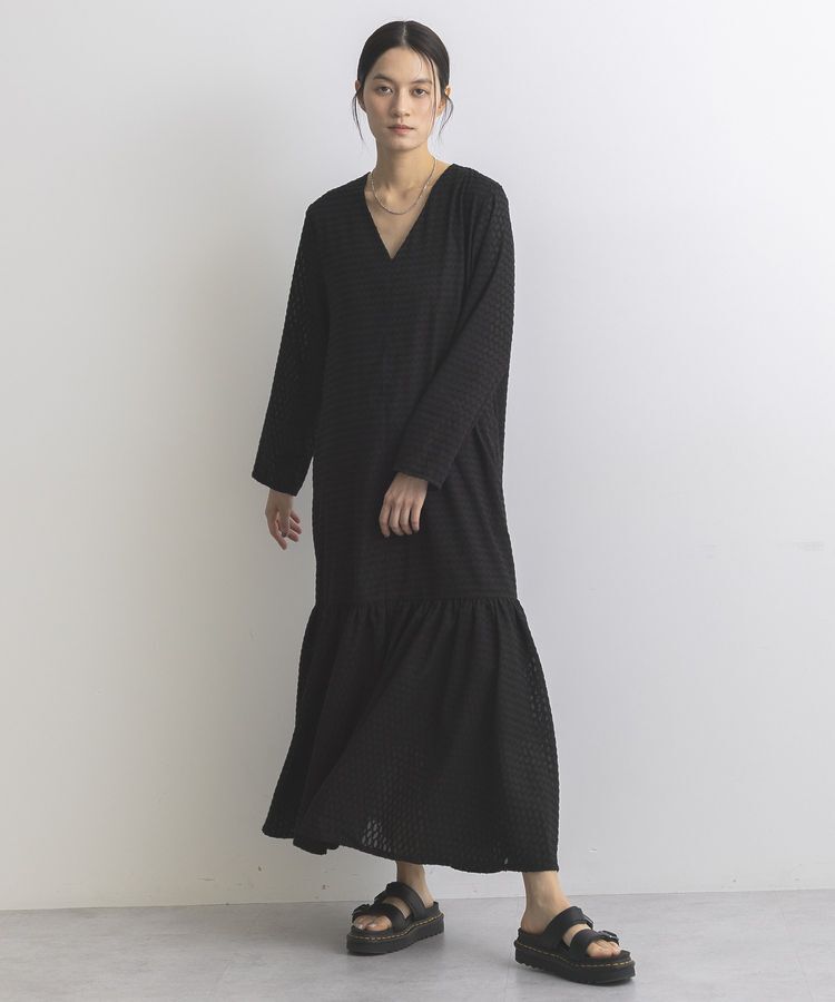 GARAGE OF GOOD CLOTHING「【TORRAZZO DONNA】Sheer JQ Dress」|ワンピース|