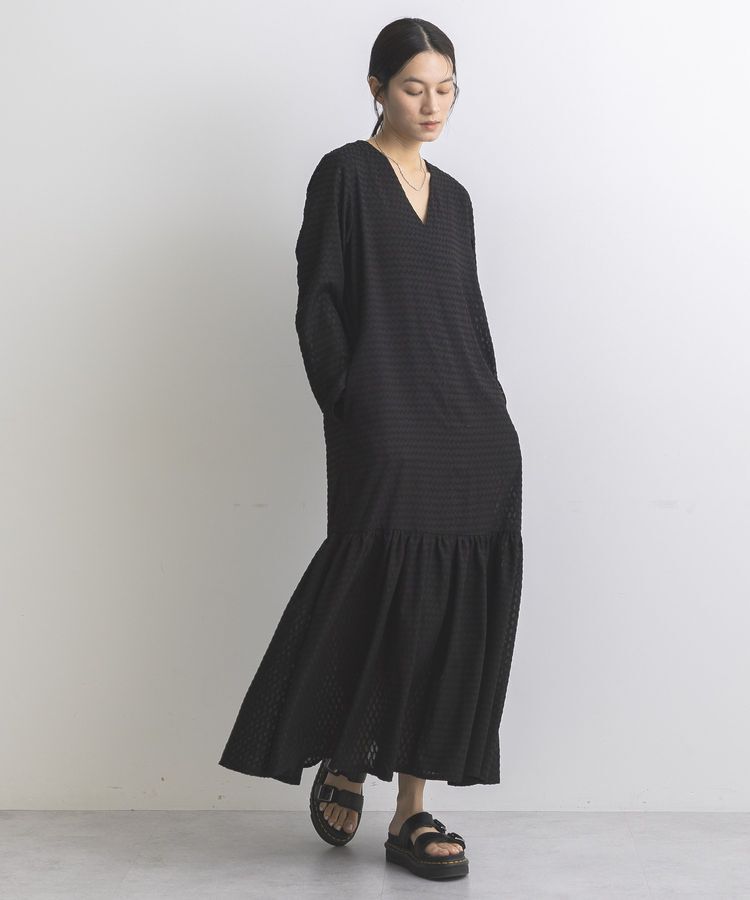 GARAGE OF GOOD CLOTHING「【TORRAZZO DONNA】Sheer JQ Dress」|ワンピース|