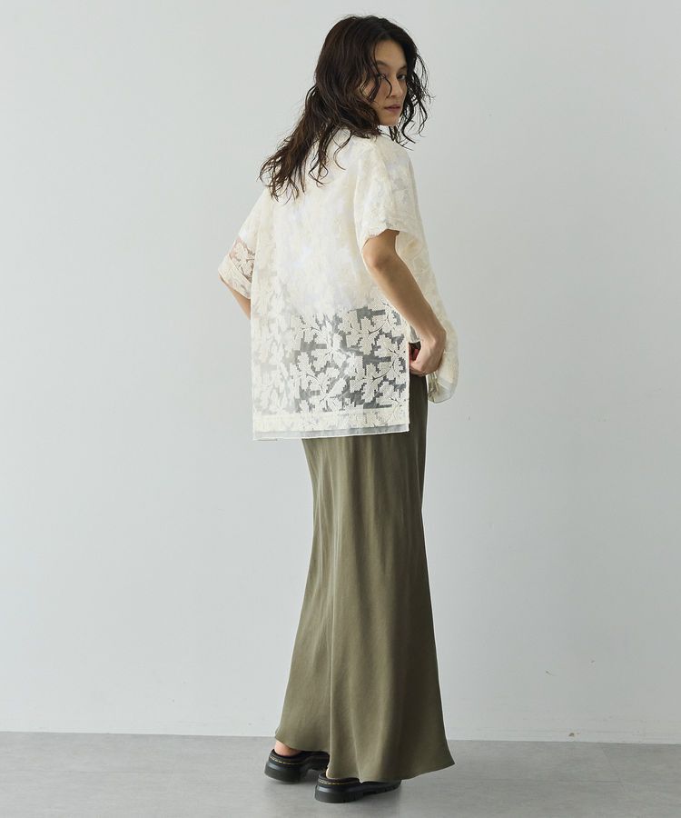 GARAGE OF GOOD CLOTHING「クロスステッチ刺繍ハーフスリーブジャケット」|テーラードジャケット|