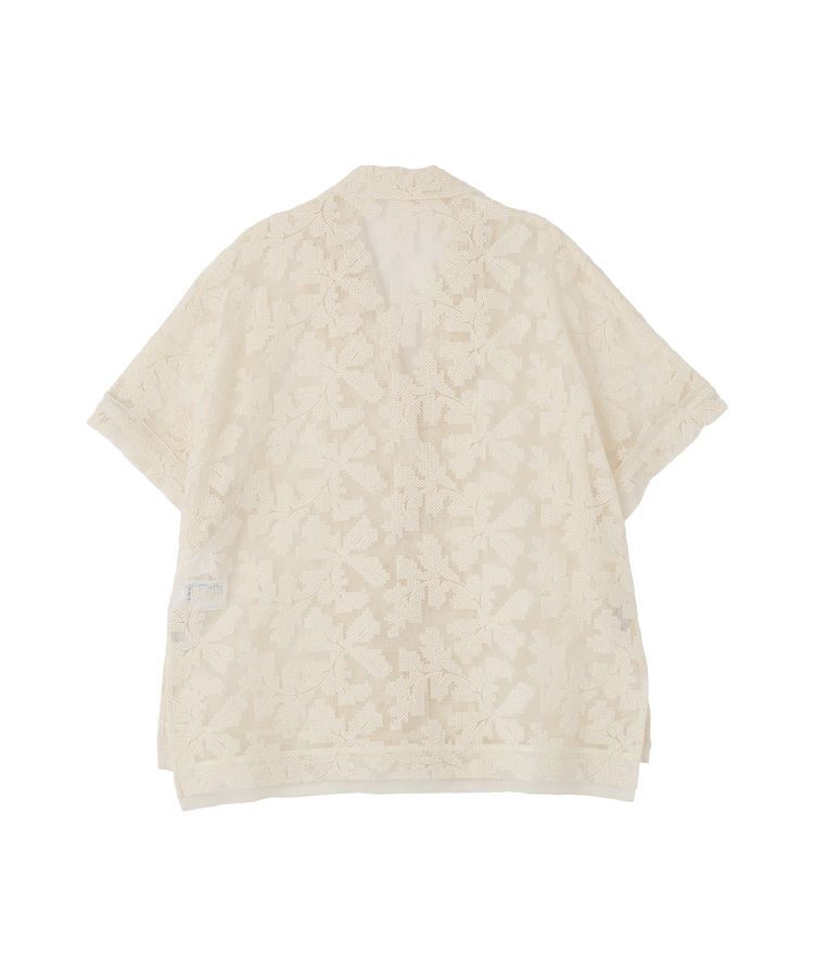 GARAGE OF GOOD CLOTHING「クロスステッチ刺繍ハーフスリーブジャケット」|テーラードジャケット|